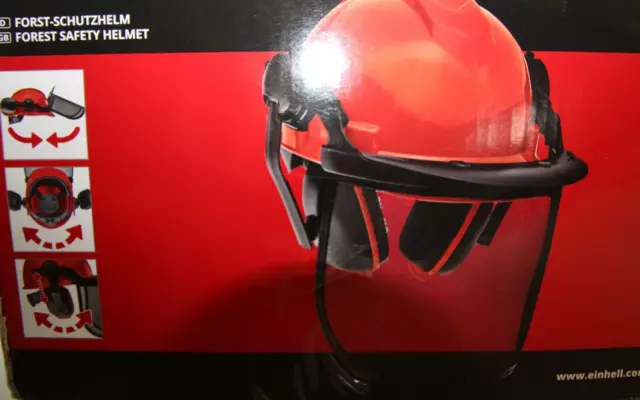 Einhell Original Forstschutzhelm,Helmkopfumfang 52-66 cm,14046-4/4