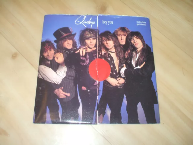 Quireboys - Hey You (Parlophone 7")Ltd Gatefold Sleeve