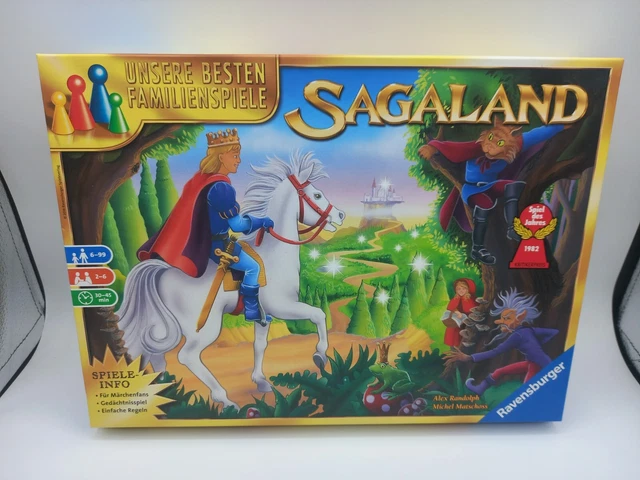 Sagaland Ravensburger Spiel des Jahres 1982 - 2016 sehr gut