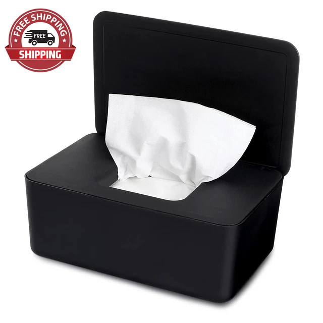 Wipes Dispenser, Baby Wipe Holder, Keeps Wipes Fresh, Refillable Wipe Container