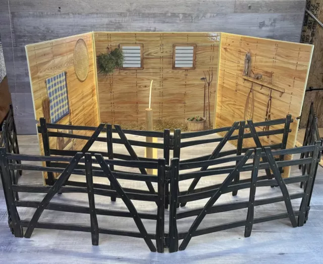 American Girl Doll Felicitys Colonial Horse Stable Divider 6 Fence Panel Retired