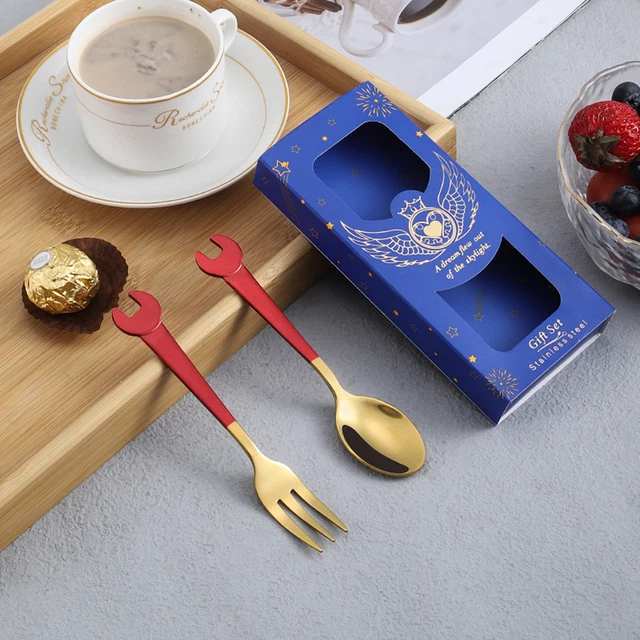 1 juego pala de postre, robusta pala de postre de recuerdo de acero inoxidable, lisa