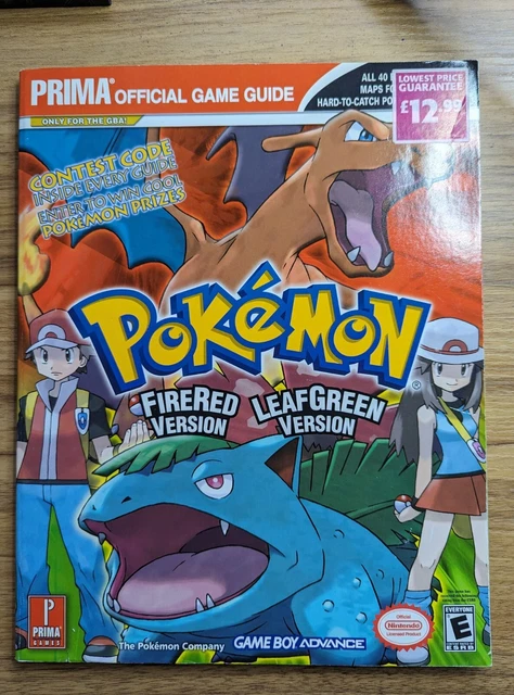 PRIMA POKÉMON FOGLIA Verde Fuoco Guida Rossa EUR 71,61 PicClick IT