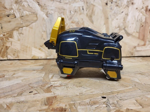 2001 Power Rangers Wild Force Black Ninja Bull Bison Zord
