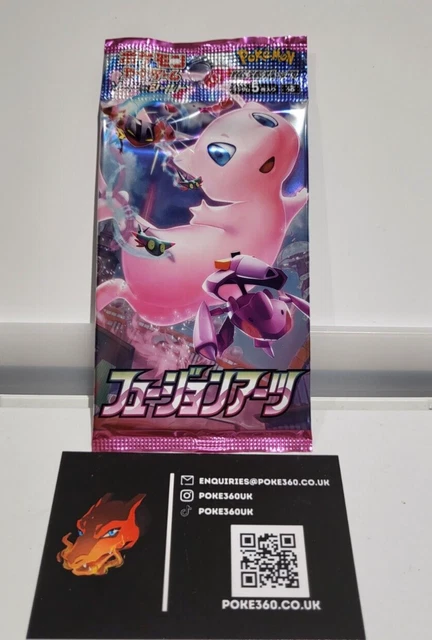 Pokemon TCG Booster Pack Pokmon TCG Fusion Arts Booster Pack X1 - Japanese Version, 5 Cards Per Pack | Fast Shipping From US Pokemon Booster Pack Pokemon TCG Booster Pack Pokmon TCG Fusion Arts Booster Pack X1 - Japanese Version, 5 Cards Per Pack | Fast Shipping From US Pokemon Booster Pack