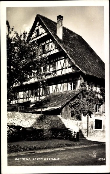 Ak Bregenz am Bodensee Vorarlberg, Altes Rathaus - 3819319