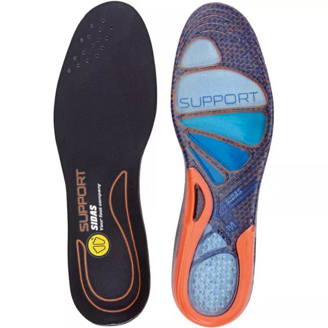 SIDAS - Semelles confortables et amortissantes en gel - Cushioning Gel Support