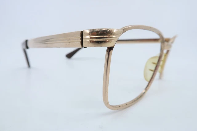 Marwitz 135 Lunettes Plaqué Or Optima 18mm Vintage - France