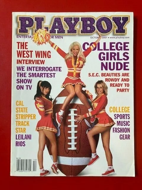 Playboy Magazine - October 2001