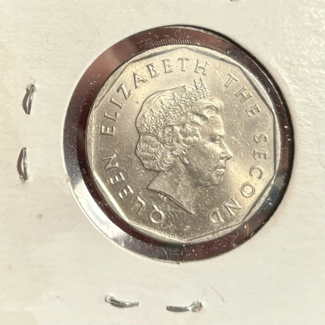 2002 East Caribbean One Dollar Uncirculated Coin