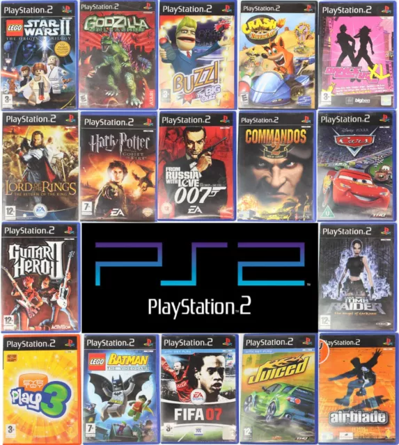 Sony PlayStation 2 PS2 Games A-L  Pick Up Your Game Multi Buy Discount Free P&P