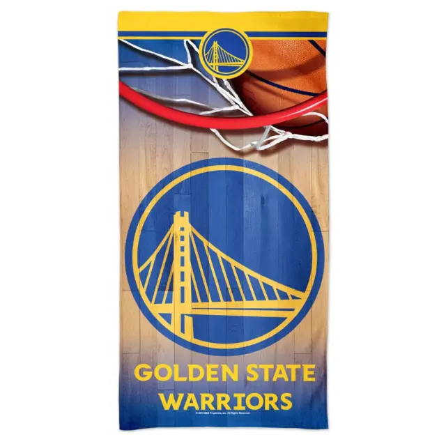 Golden State Warriors NBA Beach Towel