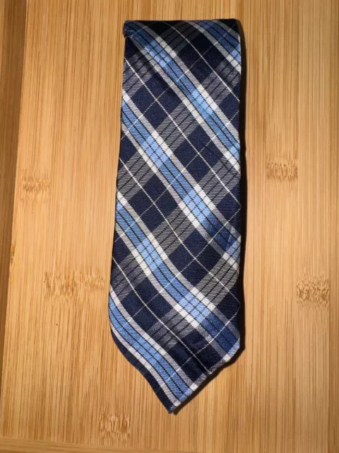 Tommy Hilfiger Blue Plaid Tie