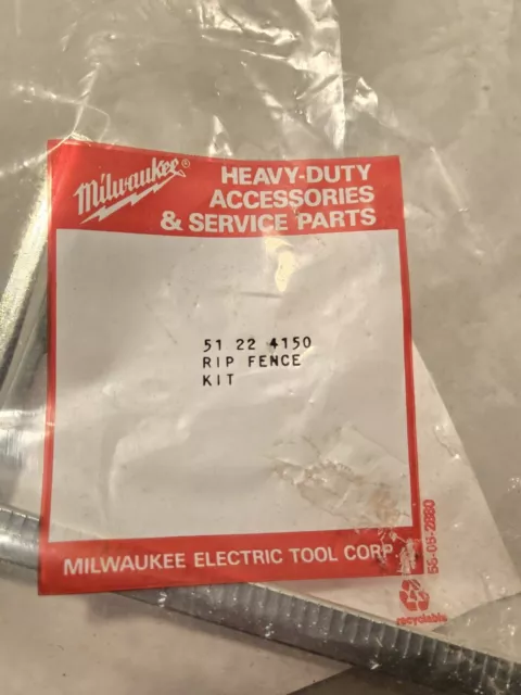 New Genuine Milwaukee Rip Fence Kit 51-22-4150 3