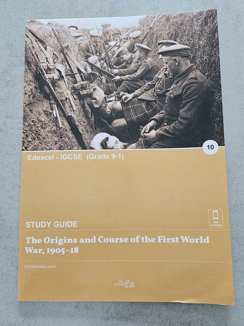 EDEXCEL IGCSE HISTORY: The origins and course of the first world war ...