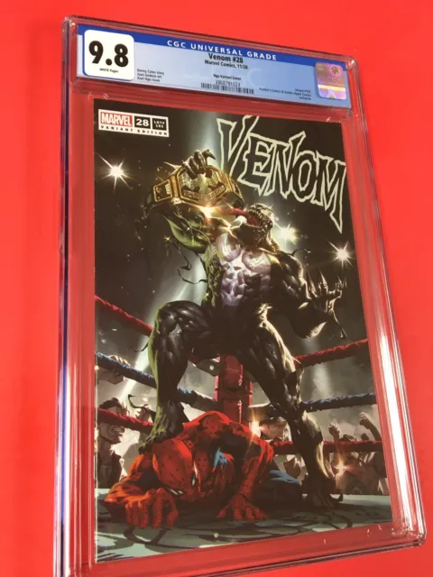 Venom  #  28  Cgc  9.8   Kael  Ngu  Variant  Wrestling  Cover ...Beauty !!!