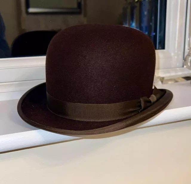 Brown Lock & Co Bowler Hat