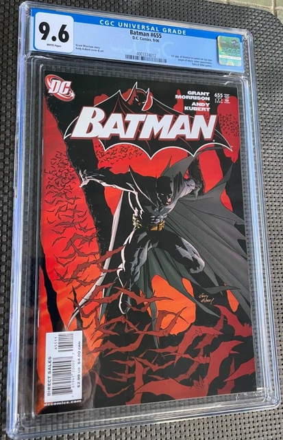 Batman #655 - CGC Graded 9.6 White Pages - 1st Appearance  of Damian Wayne