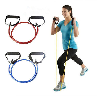 Tianhaik Banda Elastica di Resistenza Esercizio Yoga Cintura Gomma Allenamento Fitness Allungamento Sport Casa Allenatore Anello per Allenamento Palestra Pilates 