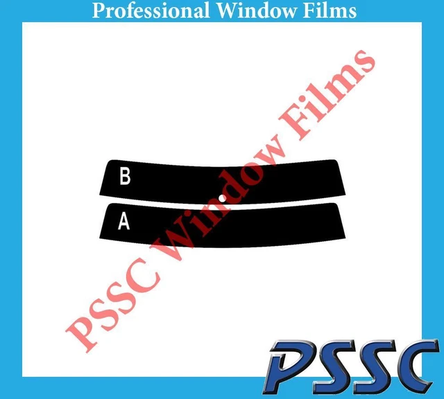 PSSC Pre Cut SunStrip Car Auto Window Films - VW Polo Saloon 1995-2000