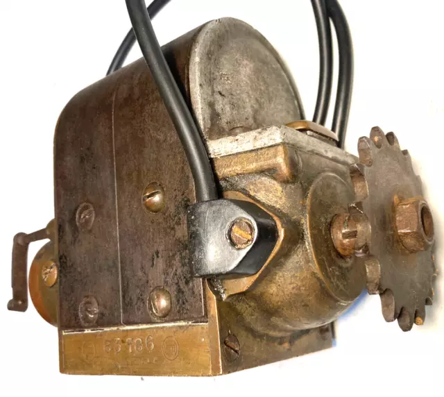 Bosch Magneto Typ ZU 1920er Vintage Veteran Vorkriegsmotorrad funkenblau