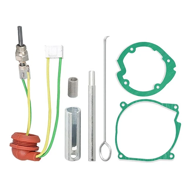 Kit De Réparation 7 Pièces Pour Chauffage Diesel Eberspacher Airtronic D2 D4 D4S – Inclut Goupilles De Préchauffage & Joints – 12V 2kW