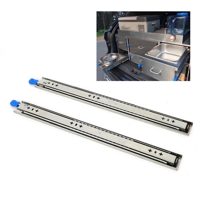 36& INCH DRAWER Slides Heavy Duty Track Rail Ball Bearing Full
