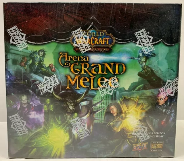Upper Deck World Of Warcraft Tcg Arena Grand Melee Display Box New Sealed U.s.