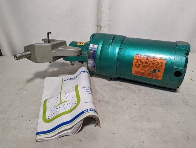 Lightnin EV6P75AM mixer, Reliance Electric P56X1337T, 3/4HP, 1725RPM, 230/460VAC