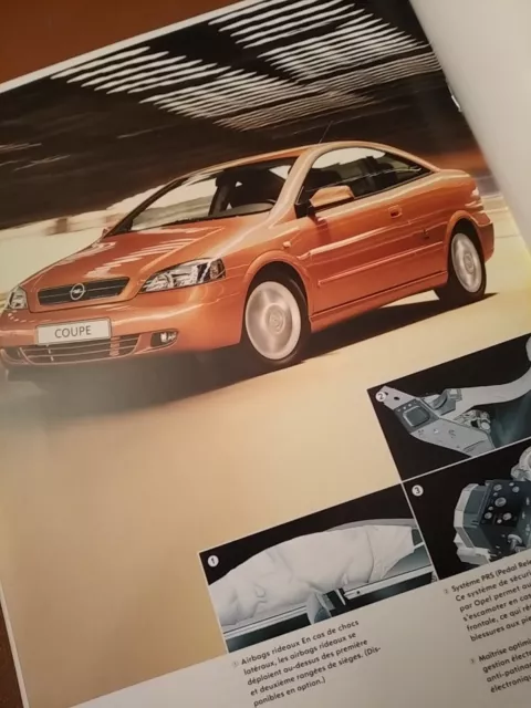 CATALOGUE / BROCHURE OPEL ASTRA COUPÉ 10 2003 28 Pages  🇲🇫 FR 3