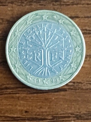 1 euro francese 1999