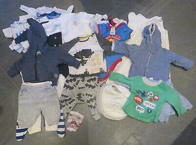 Massive Bundle of Boys Clothes, 53 pieces, 0-3 months, Next, Mothercare.