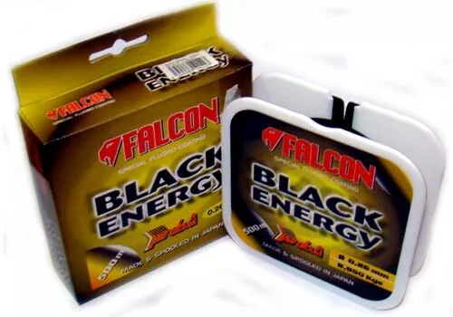 Nylon Pesca Surfcasting Carpfishing Per Mulinello Falcon Black Energy Teflonato