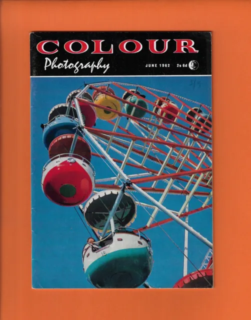 Vintage Colour Photography Magazine June 1962