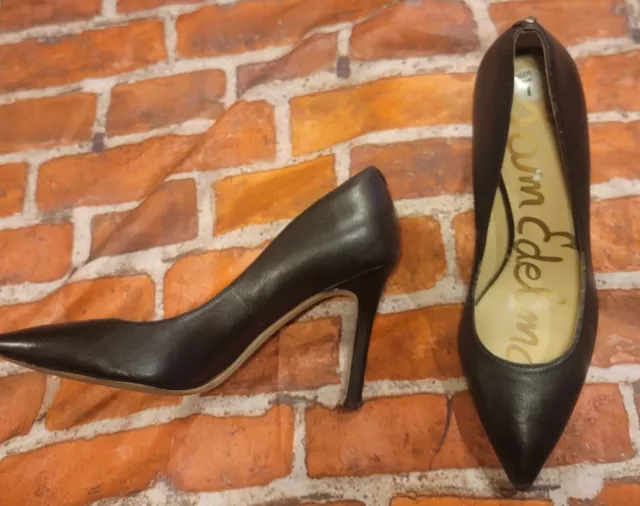 Sam Edelman Womens Heels Size 7 Black Shoes