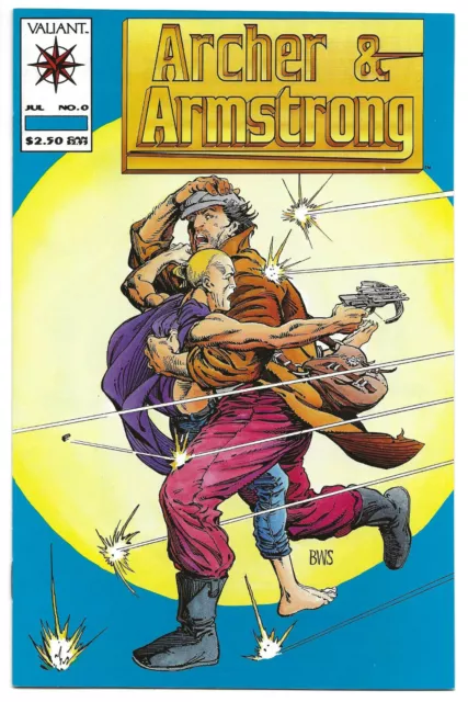 Archer & Armstrong #0 NM/NM- 9.2 (Valiant Comics, 1992) Bob Layton ~ 1st App Key