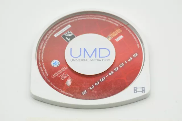 Sony Playstation PSP Marvel Spiderman 2 Movie 2004 Tested UMD Video Disc Only