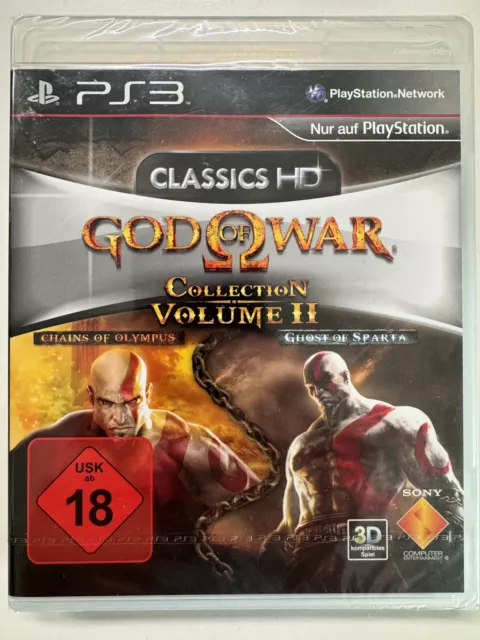 God of War Collection PS3 Volume 2 NEU!