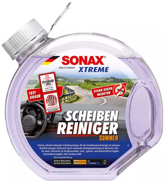 Scheibenreiniger Sommer Xtreme Gebrauchsfertig 3L Sonax 10X