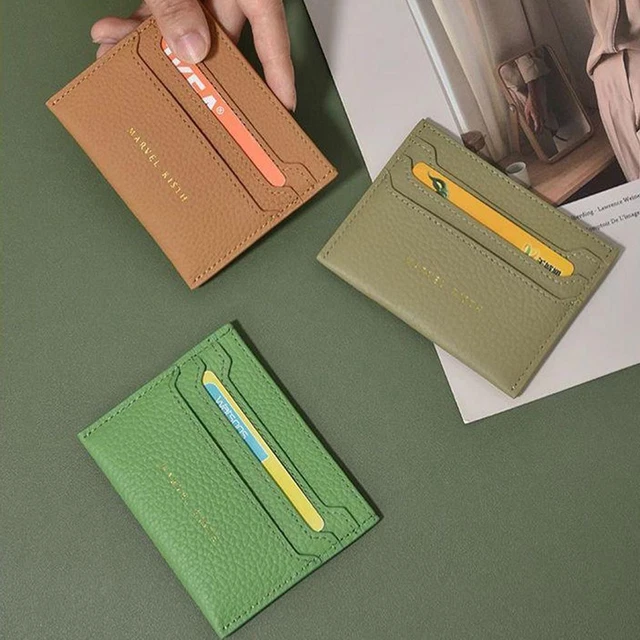 NEU AUSWEISFACH KARTE Tasche Slim Etui Geld Clip Kreditkarte Abdeckung