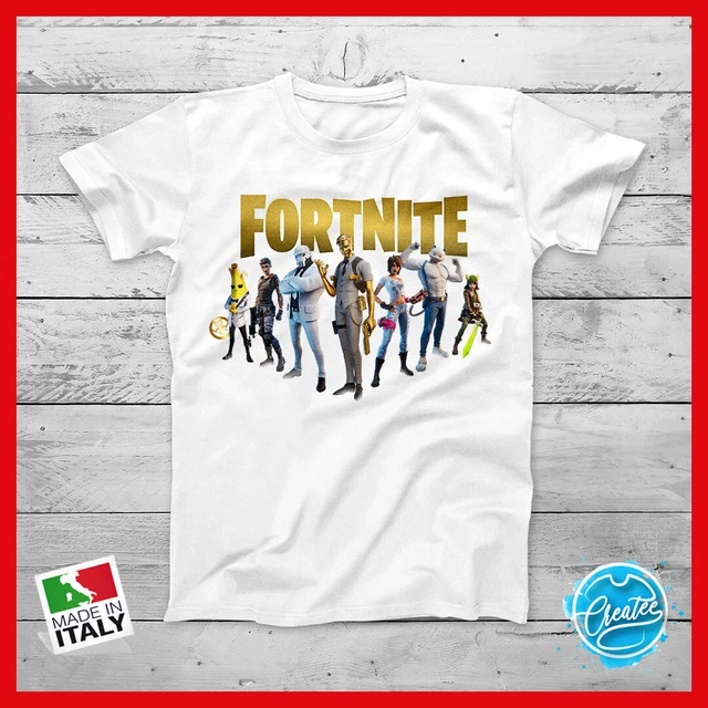 T shirt sales fortnite bambino