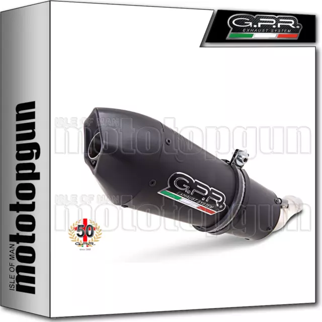 Gpr Exhaust Cat Gpe Anniversary Titanium Black Ducati Hypermotard 821 2014 14