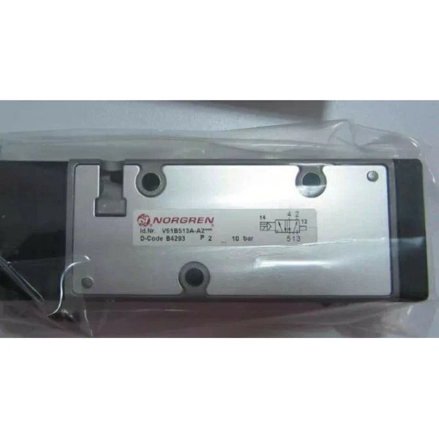 1PC Brand New in Box Norgren solenoid valve V61B513A-A2 1 year warranty