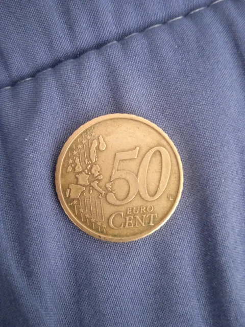 PIÈCE de 50 cent euro portugal 2002 belle pièce Rare