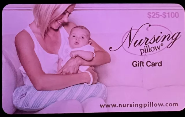 Nursing Pillow Gift Card Valued At $40.