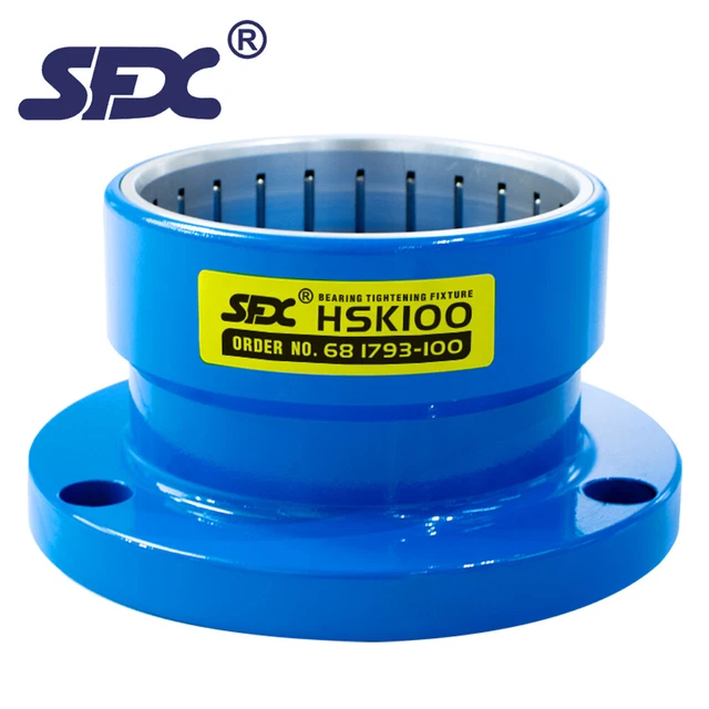 SFX HSK100 Bearing Tightening Fixture for HSK100 A/B/C/D/E/F Chuck Disassembly