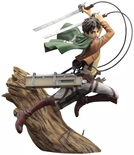 ATTACK ON TITAN - Eren Yeager Renewal Package ArtFX J 1/8 Pvc Figure Kotobukiya