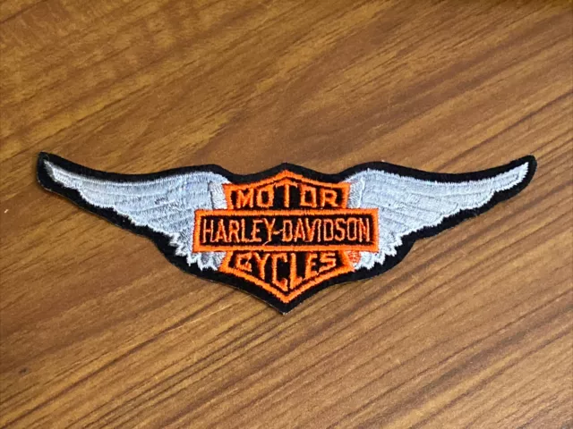 Harley Davidson Pink Logo with Wings Embroidered Patch - 15 Large Sew on  Patch