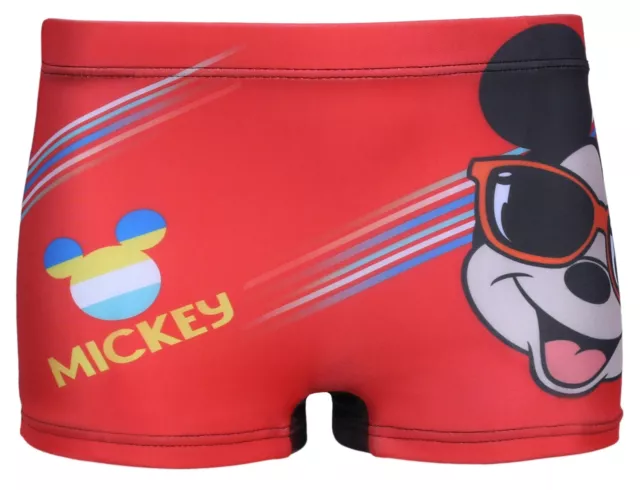 Ba?ador de chicos, rojo-negro Mickey Mouse DISNEY