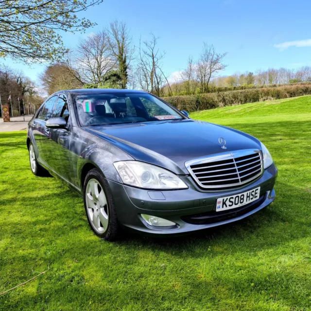 2008 Mercedes-Benz S Class 3.0 S320 CDI V6 Saloon Diesel G-Tronic Basalt Grey